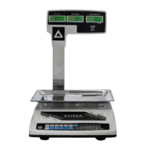 Balanza Comercial Kuma 888B 30 kg con Torre