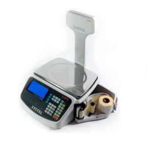 Balanza Electrónica Systel CUORA MAX con Cálculo de Precio, Ticket y Torre