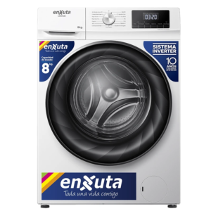 Enxuta Lavarropas de carga frontal Inverter 8 kg LENX1685